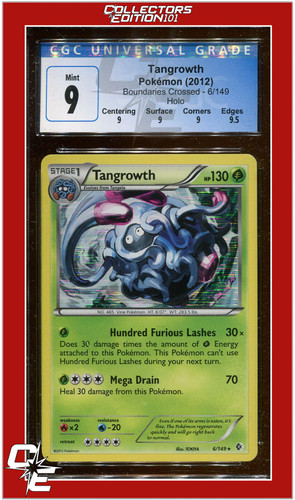 Tangrowth graded CGC 9 for sale on eBay