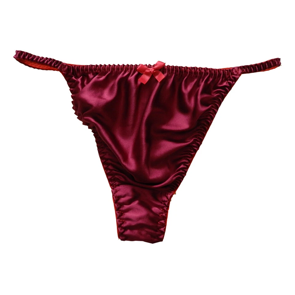 Tanga de bikini para mujer Yavorrs 6 piezas 100 % seda talla S M L XL XXL Foto 4 de 4