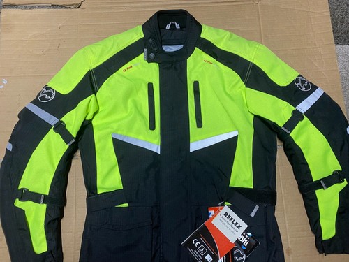 BUFFALO ALPINE Mens Textile Motorbike Motorcycle Jacket UK 45"- 46" Chest (H70) - Picture 18 of 24
