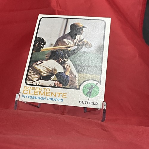 1973 Topps #50 Roberto Clemente MT/NMMT!* CONFEZIONE FRESCA! SUPERFICIE/ANGOLI AFFILATI COME NUOVI - Foto 11 di 12