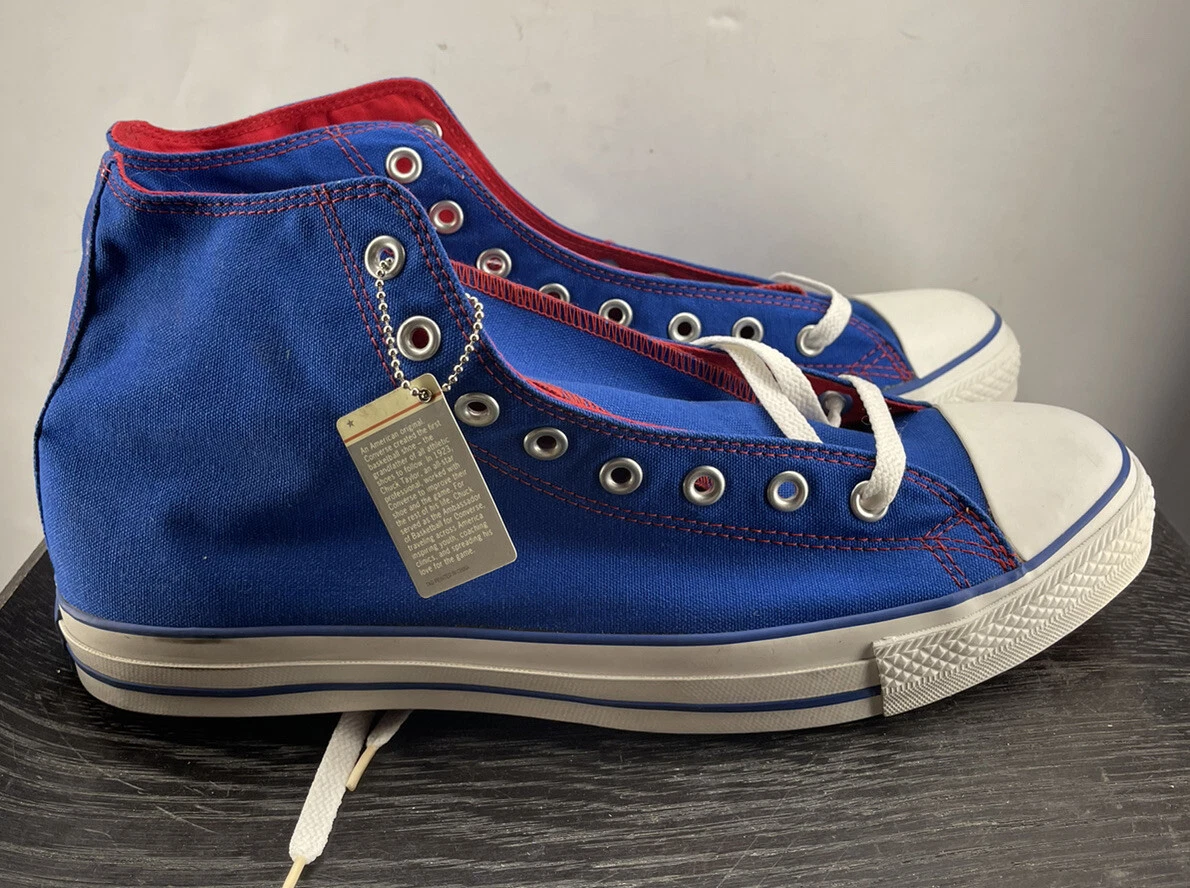 VINTAGE Converse Chuck Taylor All Star AK745 ROYAL RED VT SEASONAL