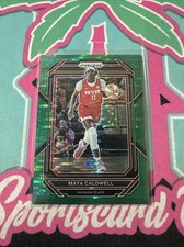 2023 WNBA Prizm #16 Maya Caldwell Green Pulsar /25 INDIANA FEVER