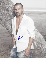 DOMINIC PURCELL SIGNED AUTHENTIC 'PRISON BREAK' 8X10 PHOTO COA ACTOR THE FLASH