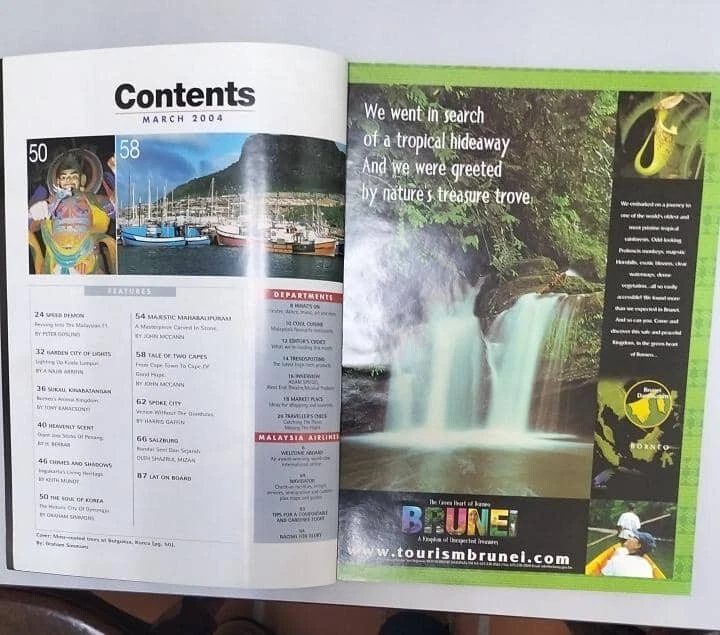 2 Malaysia Airlines GOING PLACES   Inflight Magazine March and December 2004 - Image 2 of 4