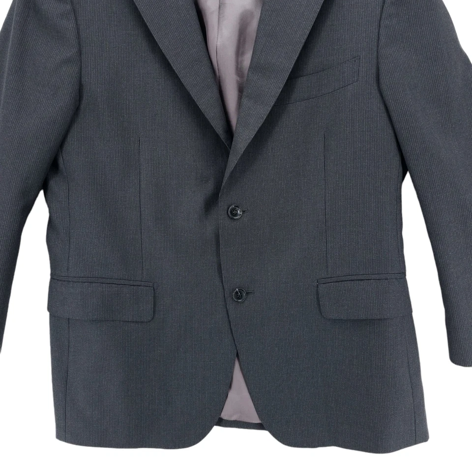 Chaqueta Blazer SUITSUPPLY Lana Pura Super 110's Vitale Barberis Micro Rayas 42S Foto 2 de 4