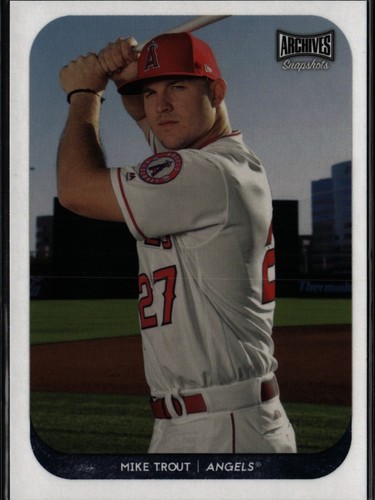 2016 Topps Archives Snapshots #AS-MT Mike Trout Excellent - Picture 1 of 2