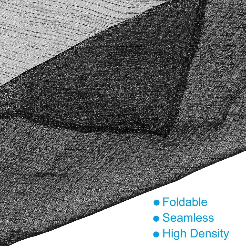 75x100cm Fabric Backdrop, Black Seamless Silk Yarn Photo Background for