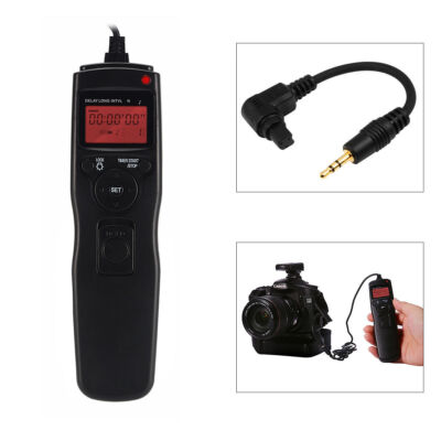 LCD Timer shutter Remote for Canon EOS 5D II 6D 7D 20D 30D 40D 50D D30 D60 DC275