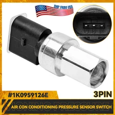 A/C Pressure Switch Sensor 1K0959126E for VW Jetta Golf Passat AUDI A1 Genuine