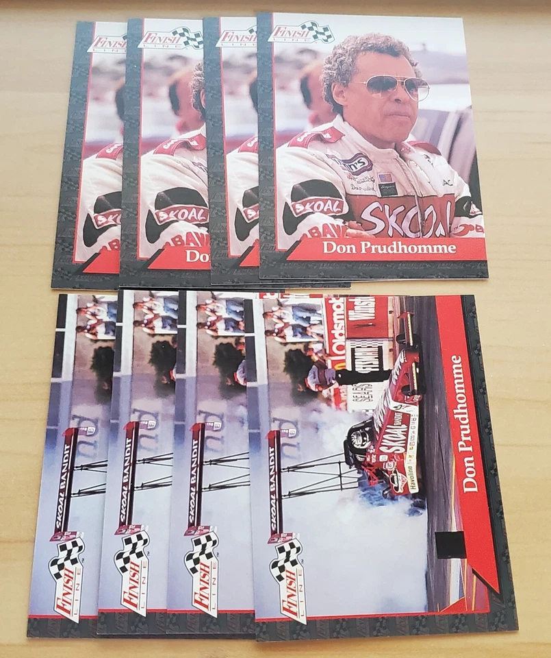 18ct 1991-1993 DON PRUDHOMME NHRA PRO SET FINISH LINE MISC CARDS MINT - Image 2 of 2