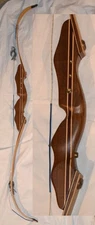 Fuse Intrepid Recurve Bow 50# @ 28" 60" - Overall Length 56" - Wood