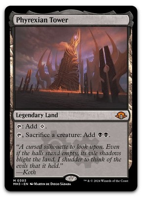 Phyrexian Tower #303 (NM) Modern Horizons 3 MH3 Magic MTG