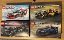 Factory Sealed LEGO Speed Champions & Mercedes Technic Sets Bundle