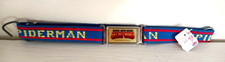 Vintage 1984 Kids Belt Elastic Marvel Secret Wars SPIDERMAN Magnetic 1" Width