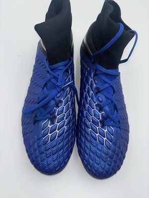 Nike Hypervenom Phantom 3 Elite DF FG Soccer Cleats Mens Size 10 Racer Blue!!!