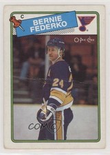 1988-89 O-Pee-Chee Bernie Federko #81 HOF 0c4