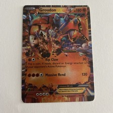 Pokémon TCG Groudon EX 85/160 XY Primal Clash Ultra Holo 2015