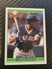 1992 Donruss The Rookies - Jeff McNeely #75 Boston Red Sox 
