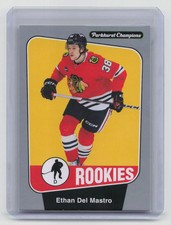 2024-25 Upper Deck Parkhurst Champions Ethan Del Mastro #259 Silver Rookie