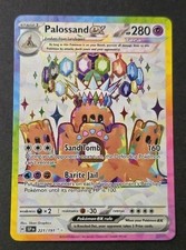 Carta Pokémon Palossand ex 221/191 Ultra Rara Holo SV08: Scintille Urgenti