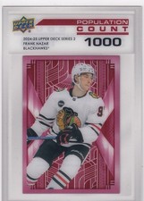 24/25 UD SERIES 2 FRANK NAZAR POPULATION COUNT 1000 RC ROOKIE INSERT #32