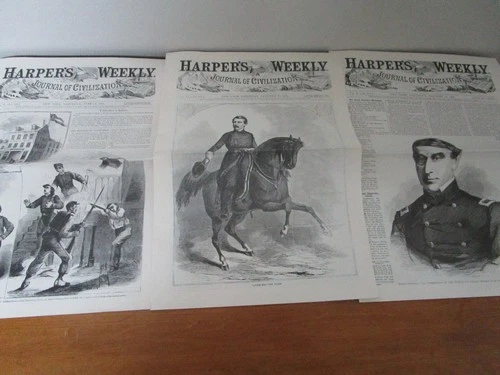 News Of The Civil War Harpers Weekly Reprints.