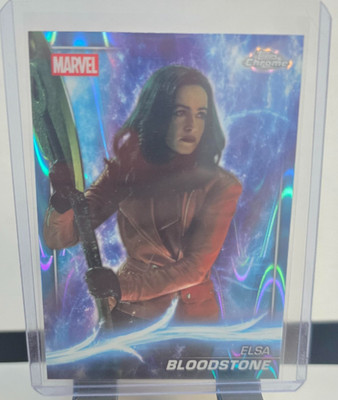 2026 Topps Chrome Marvel ~ Elsa Bloodstone RayWave ~#139