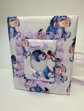 Custom Eeyore Photo Album - Holds 100 4x6 Photos - Handmade