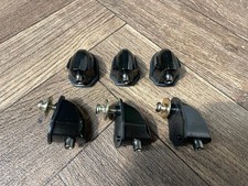 Mapex Mars Black Tom Drum Spares Lugs 25mm Hardware Set Of 6 LA231/MV67