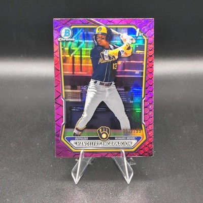 2026 Bowman #BCP-47 Handelfry Encarnacion Reptilian Fuchsia Refractor #/199