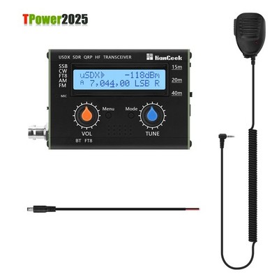 HAMGEEK USDX-CW 5W usDX SDR QRP Transceiver QCX-SSB to SSB 15m/20m/40m 3-Band