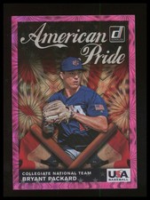 Bryant Packard 2019 Donruss #AP11 American Pride Pink Fireworks Rookie Team USA