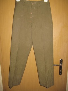 Pantalon moutarde troupe daté 1942 US WW2 2GM 100% original