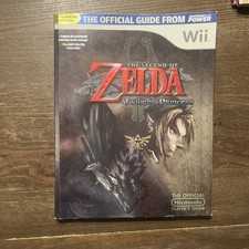 Nintendo Power Official Guide The Legend of Zelda Twilight Princess Wii W/Poster