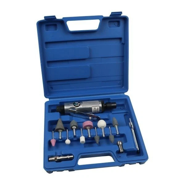 US PRO 15pc MINI 1/4" AIR DIE GRINDER SET 8419 - Image 3 of 4