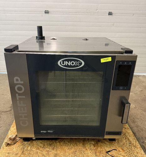 2023 UNOX XAVC-06FS-GPRM-BB Full Size Nat Gas Combi Oven w/ Stand