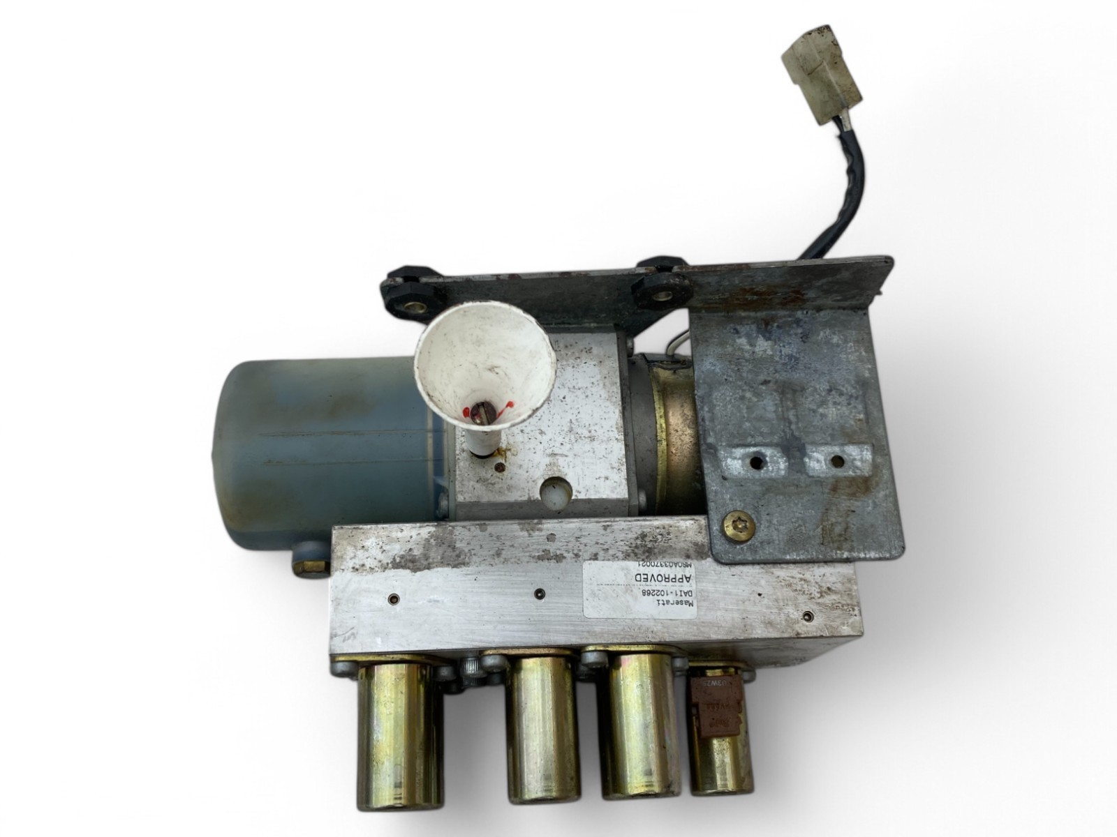 2002-2006 MASERATI SPYDER M138 4.2L CONVERTIBLE TOP HYDRAULIC PUMP MOTOR OEM 