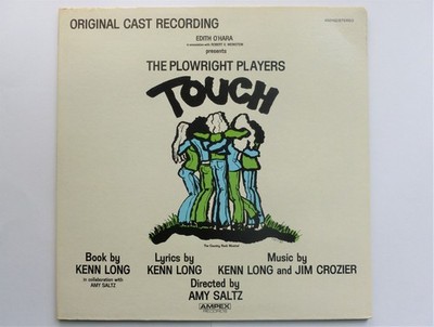 Touch LP Ampex A50102 EX/VG 1971 US pressing, music by Kenn Long & Jim Crozier