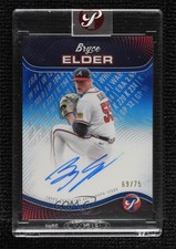 2024 Topps Pristine Production Blue Refractor 69/75 Bryce Elder Auto 0xh3