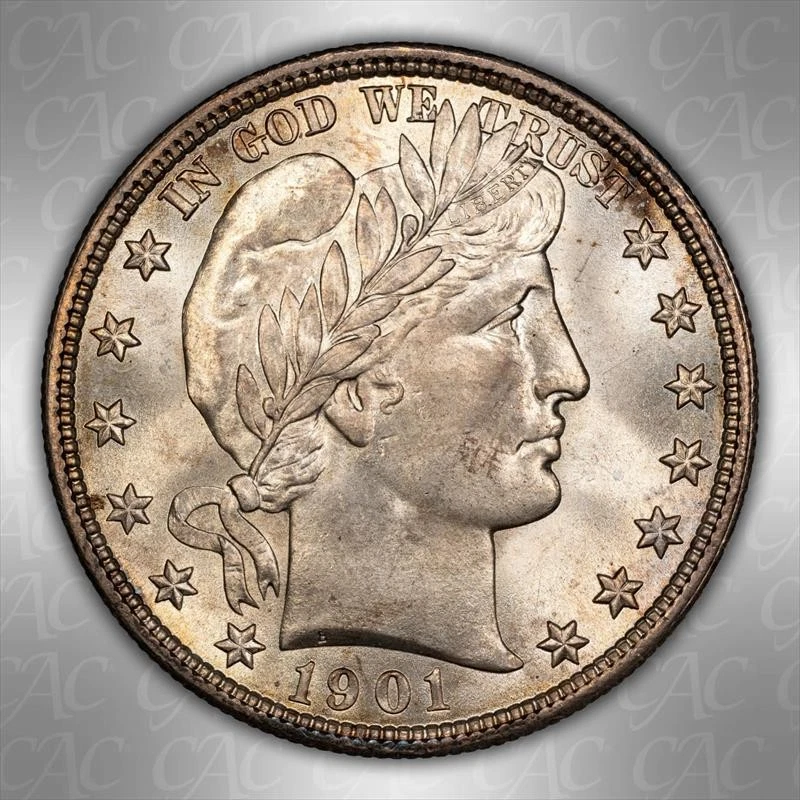 1901 Year Barber Half Dollars (1892-1915) for sale | eBay