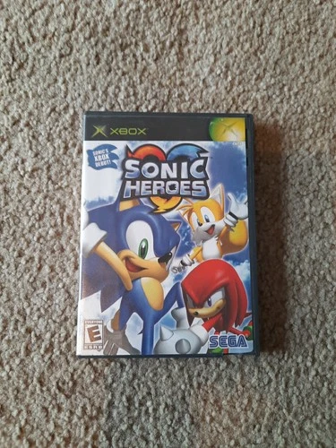 Sonic Heroes (Microsoft Xbox, 2004) No Manual