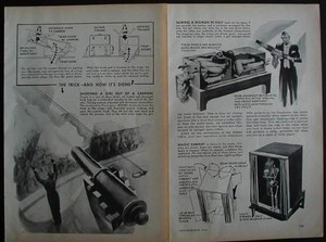 Vintage Illusion Secrets 1945 Patent Secrets pictorial