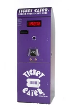 Deltronic Labs TT2000 Purple Ticket Eater Machine W/ Manual Tested Working Nice