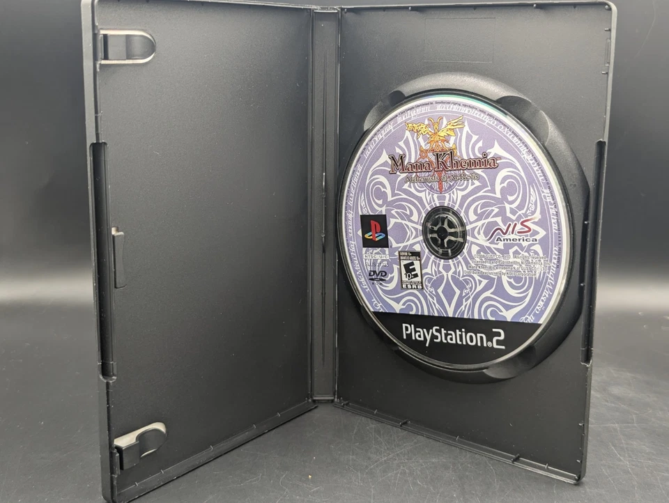 Mana Khemia: Alchemists of Al-Revis ( PlayStation 2 ) Mint Disc -W/ Soundtrack - Image 2 of 4