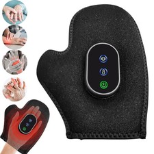 Cordless Massager Glove with 3 Heat vibration for Arthritis and Carpal Tunnel  