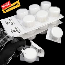 24PCS Tattoo Rinse Cups, Disposable Dip Foam Needle Cleaner Washer Caps to... 