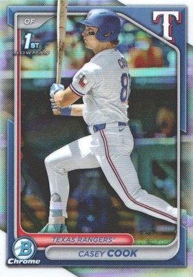 2024 Bowman Chrome Draft Refractors #BDC66 Casey Cook - BB