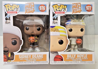 Funko Pop! Billy Hoyle and Sidney Deane 976 977 White Men Can't Jump Lot of 2