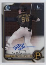 2022 Bowman Draft Chrome Draft Pick Auto Jack Brannigan #CDA-JBN Auto 03ox