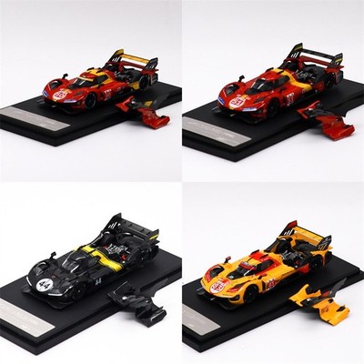 HKM 1:64 499P Hypercar Le Mans 24H Alloy Vehicle Collectible Car Model